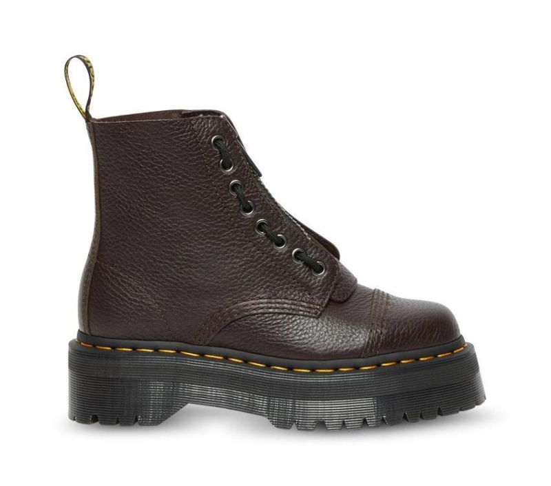 Old Oxblood Sinclair Burdeos Dr.martens Botas