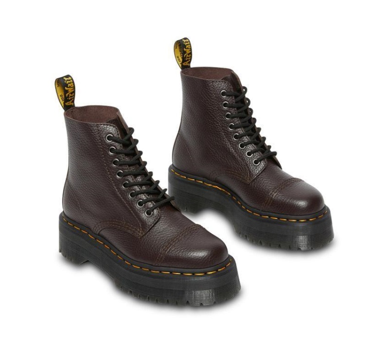 Old Oxblood Sinclair Burdeos Dr.martens Botas