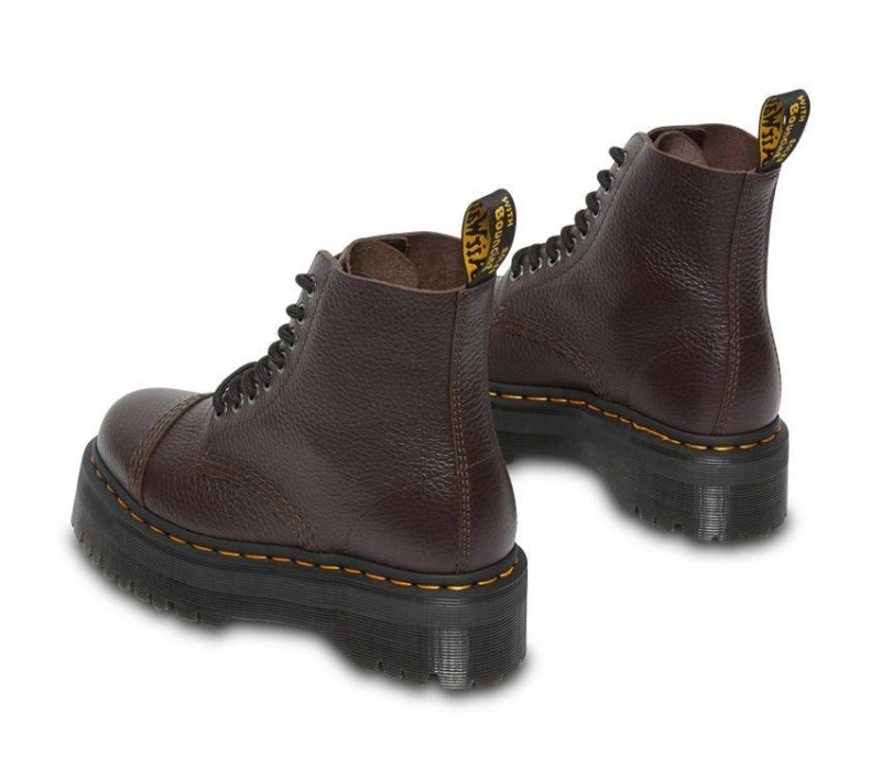 Old Oxblood Sinclair Burdeos Dr.martens Botas