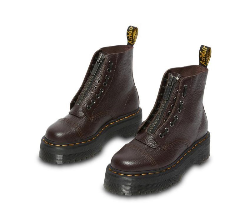 Old Oxblood Sinclair Burdeos Dr.martens Botas