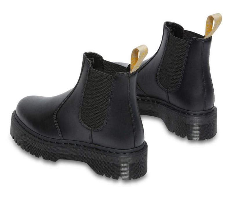 Vegan 2976 Quad Chelsea Dr.martens Botas Negro Felix Frotar