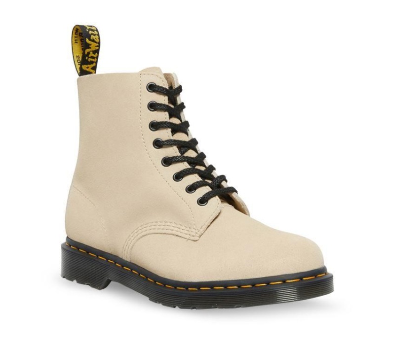 Warm Sand Dr.martens Botas 1460 Pascal Eh Bota De Ante