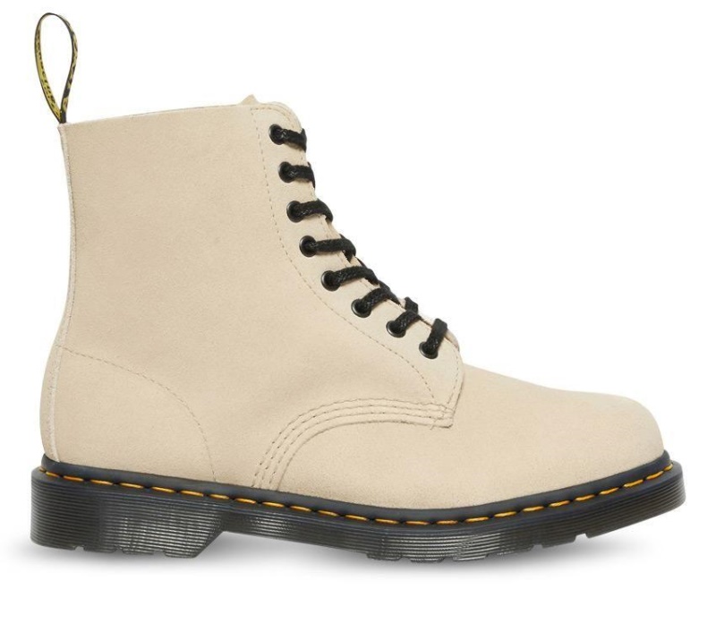Warm Sand Dr.martens Botas 1460 Pascal Eh Bota De Ante