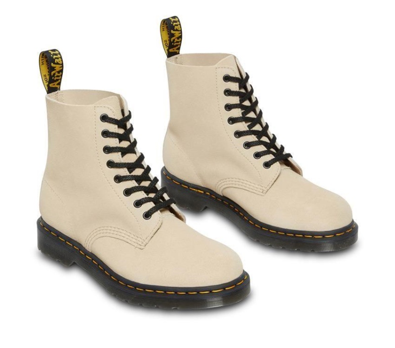 Warm Sand Dr.martens Botas 1460 Pascal Eh Bota De Ante