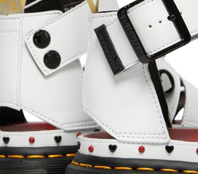 Blanco Betty Boop Clarissa Ii Quad Sandal Dr.martens Botas