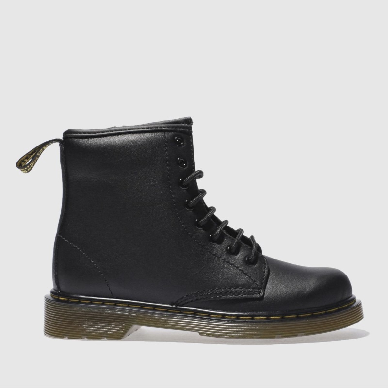 Negro Dr.martens Botas Dr Martens 1460 Júnior Botas