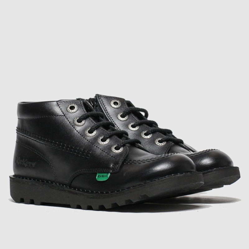 Dr.martens Botas Negro Kickers Hi Zip Júnior Botas