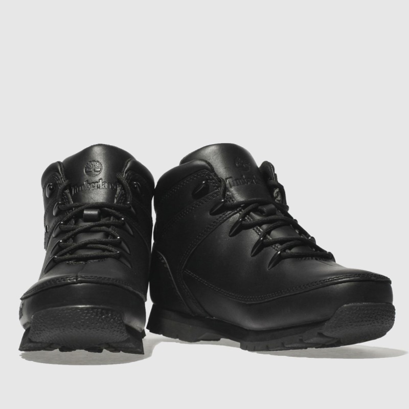 Botas De Niño Timberland Euro Sprint Negro Dr.martens Botas