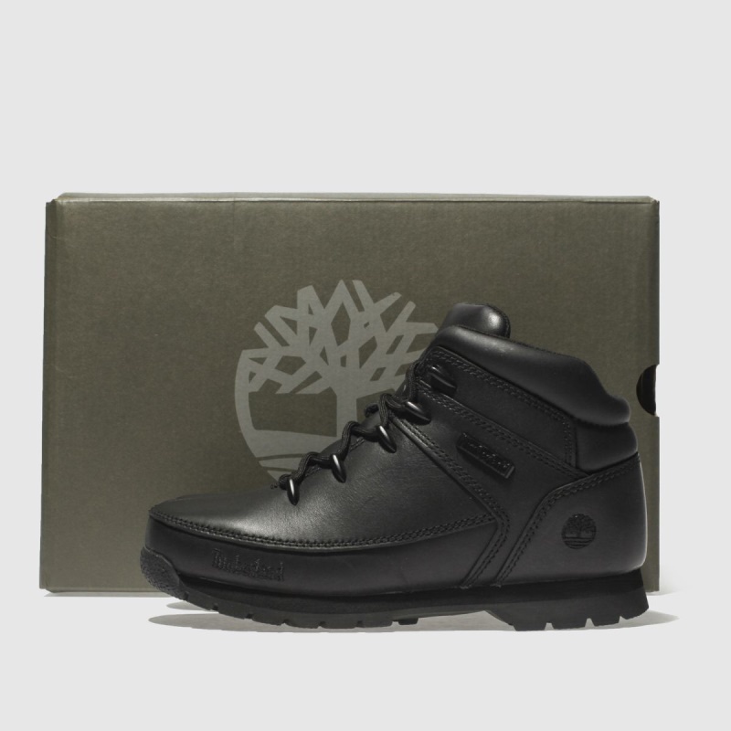 Botas De Niño Timberland Euro Sprint Negro Dr.martens Botas
