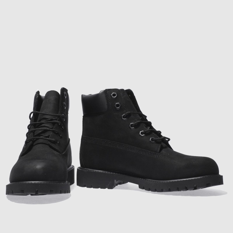 Botas Timberland 6 Inch Premium Para Jóvenes Negro Dr.martens Botas