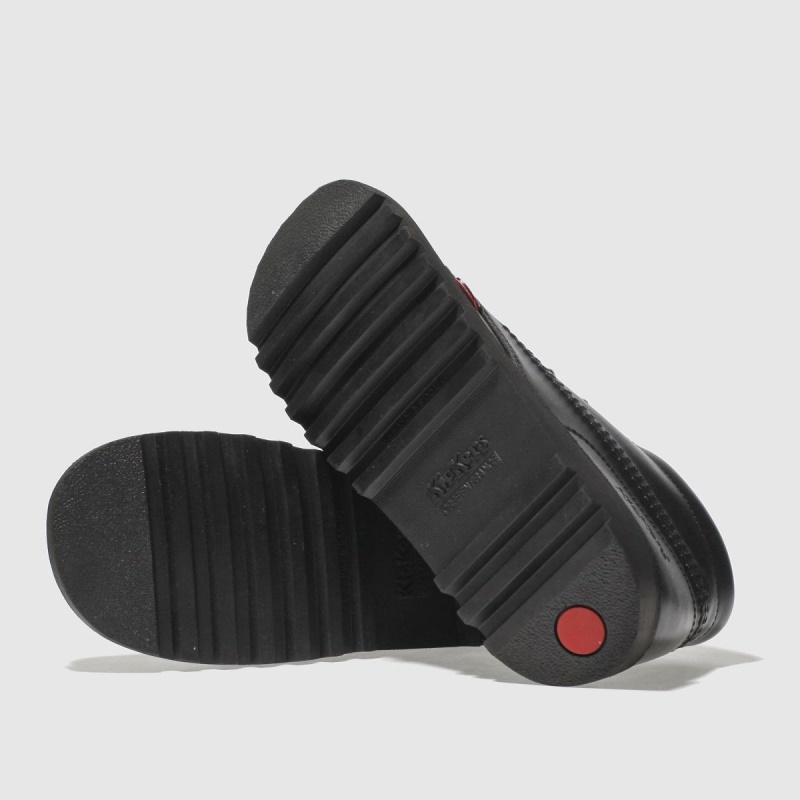 Kickers Kick Hi Botas De Juventud Negro Dr.martens Botas