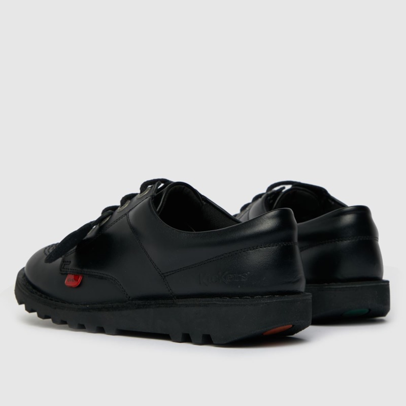 Dr.martens Botas Kickers Kick Lo Zapatos Para Jóvenes Negro