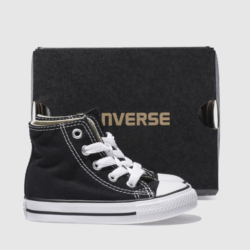 Converse All Star Hi Niño Entrenadores Negro Dr.martens Botas