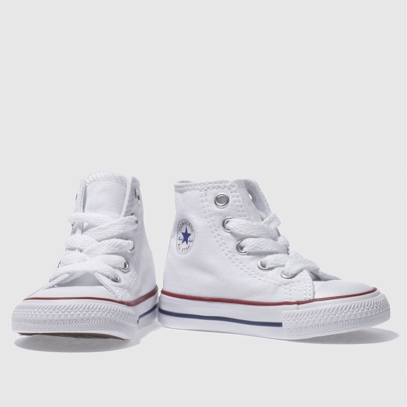 Blanco Converse All Star Hi Niño Entrenadores Dr.martens Botas