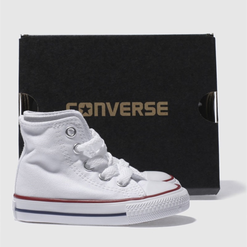 Blanco Converse All Star Hi Niño Entrenadores Dr.martens Botas