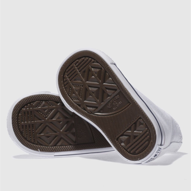 Blanco Converse All Star Hi Niño Entrenadores Dr.martens Botas