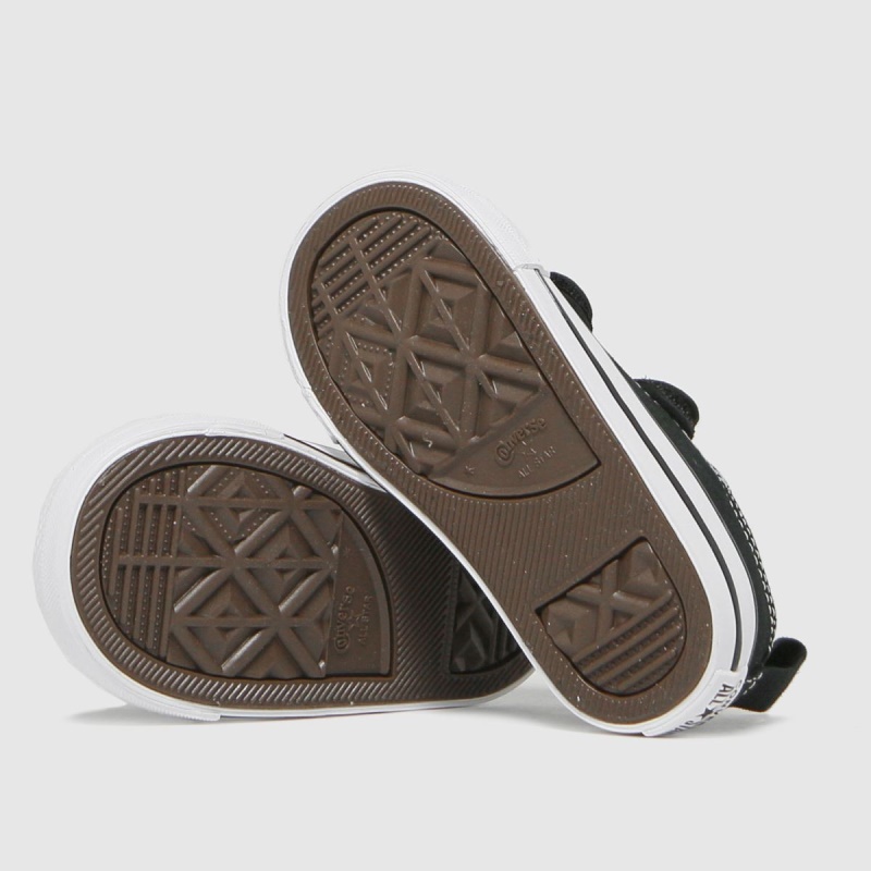 Dr.martens Botas Negras Converse 2v Zapatillas De Deporte Para Niños Pequeños