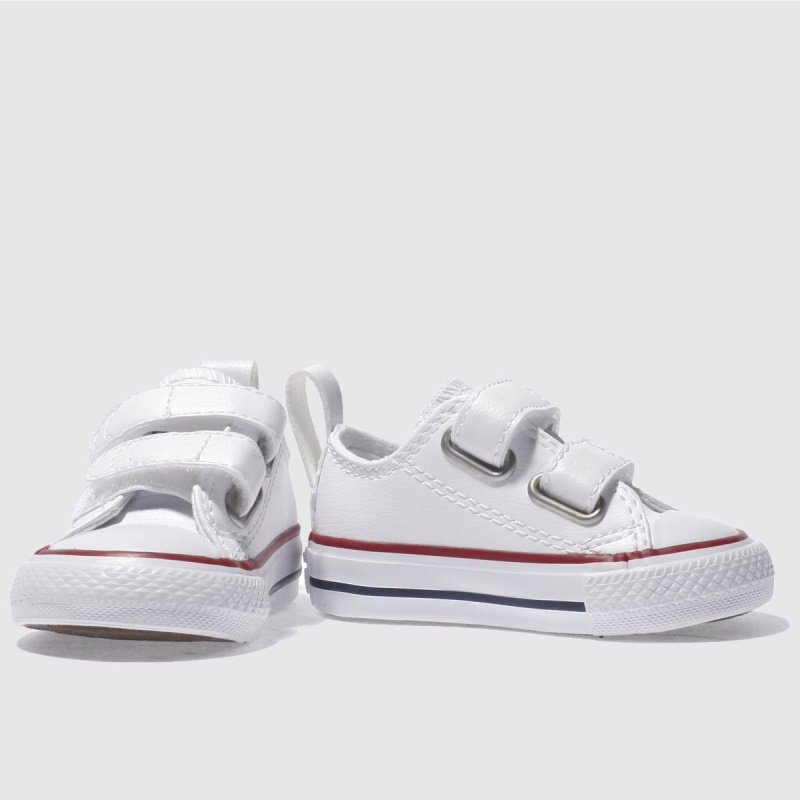 Dr.martens Botas Converse All Star 2v Niño Entrenadores Blanco-rojo