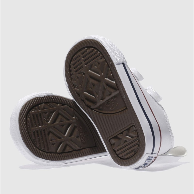 Dr.martens Botas Converse All Star 2v Niño Entrenadores Blanco-rojo