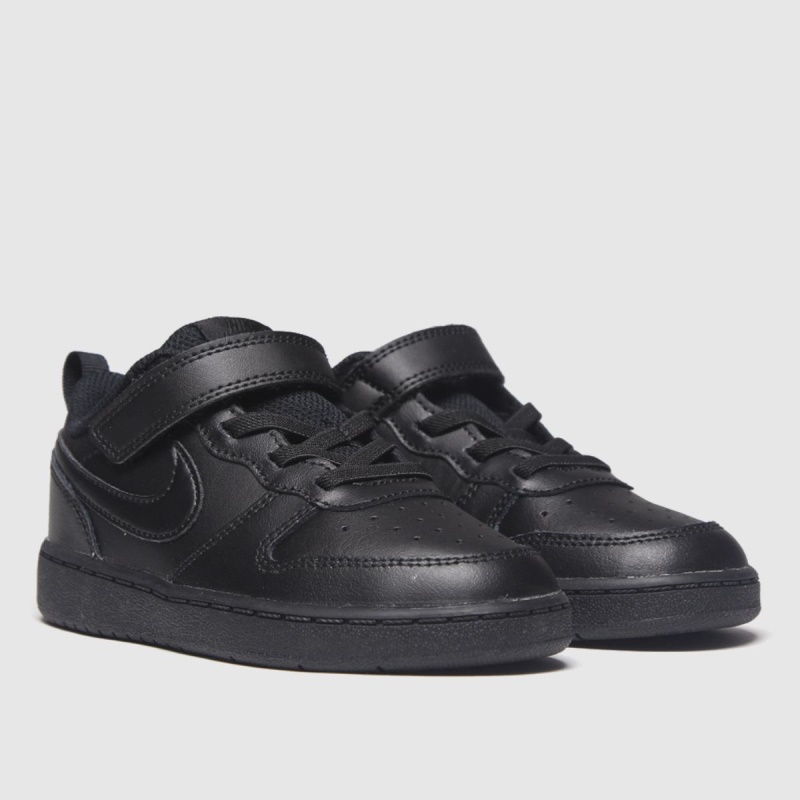 Nike Court Borough 2 Niño Entrenadores Negro Dr.martens Botas
