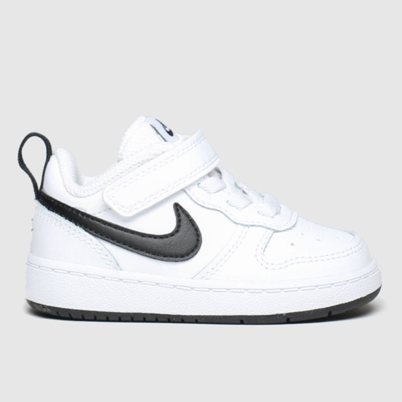 Dr.martens Botas Nike Court Borough Low 2 Niño Entrenadores Blanco-negro