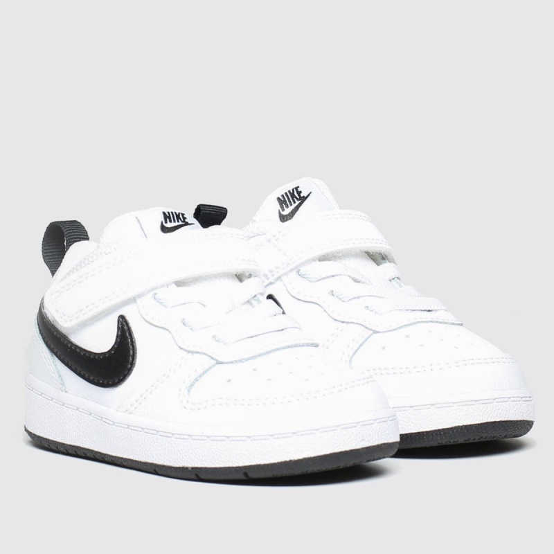 Dr.martens Botas Nike Court Borough Low 2 Niño Entrenadores Blanco-negro