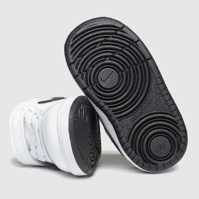 Dr.martens Botas Nike Court Borough Low 2 Niño Entrenadores Blanco-negro