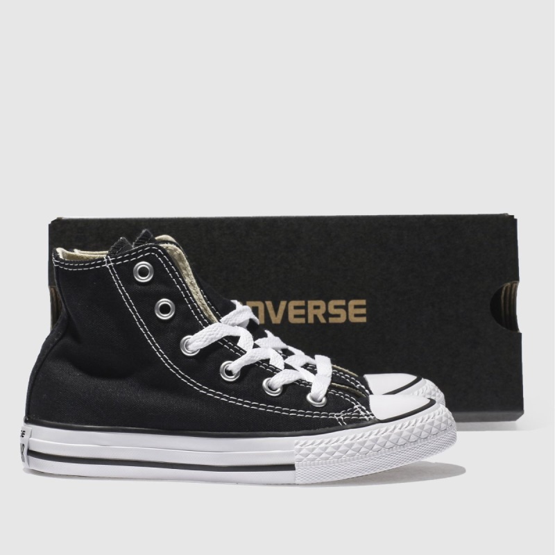 Negro Dr.martens Botas Converse All Star Hi Júnior Entrenadores