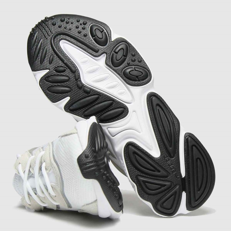 Blanco-beige Dr.martens Botas Adidas Ozweego Zapatillas De Deporte Para Jóvenes