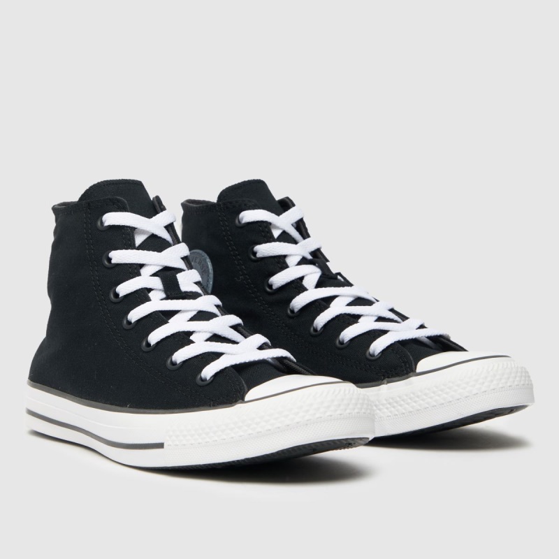 Dr.martens Botas Negro Converse All Star Hi Translucent Patch Zapatillas De Deporte Para Jóvenes