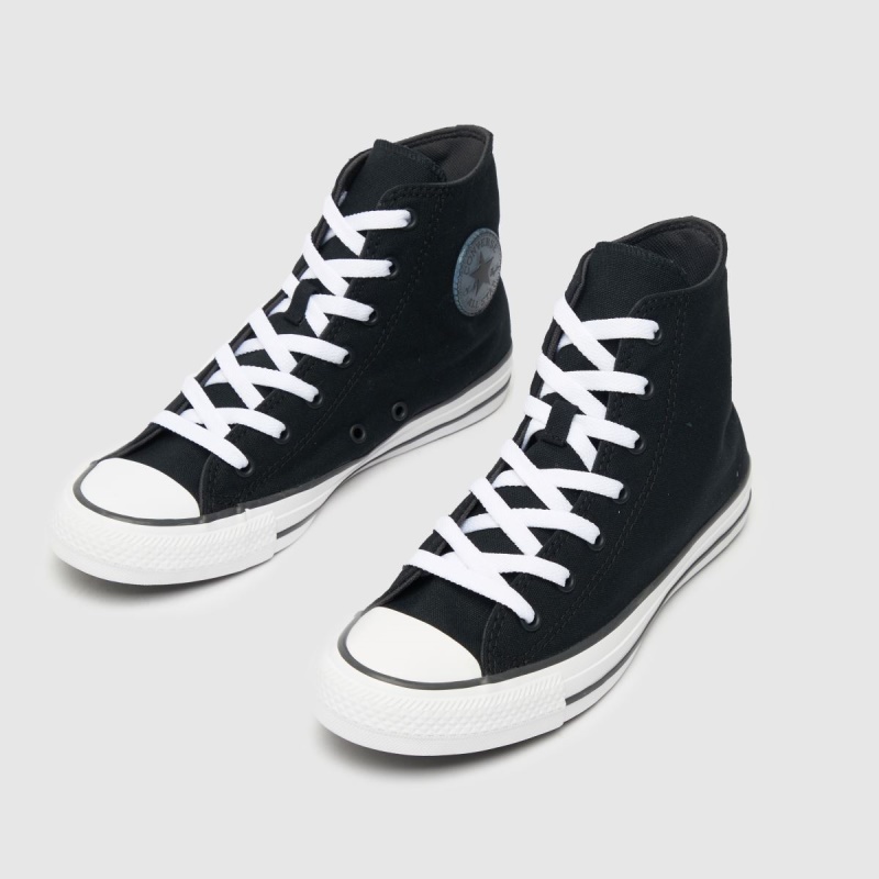 Dr.martens Botas Negro Converse All Star Hi Translucent Patch Zapatillas De Deporte Para Jóvenes