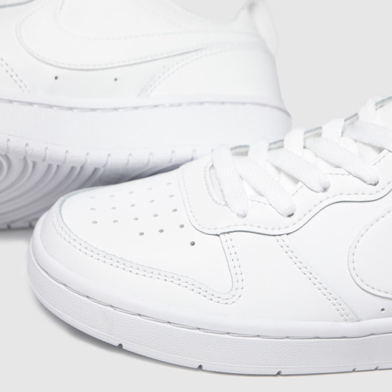 Blanco Dr. Martens Botas Nike Court Borough Low 2 Se Zapatillas De Deporte Para Jóvenes