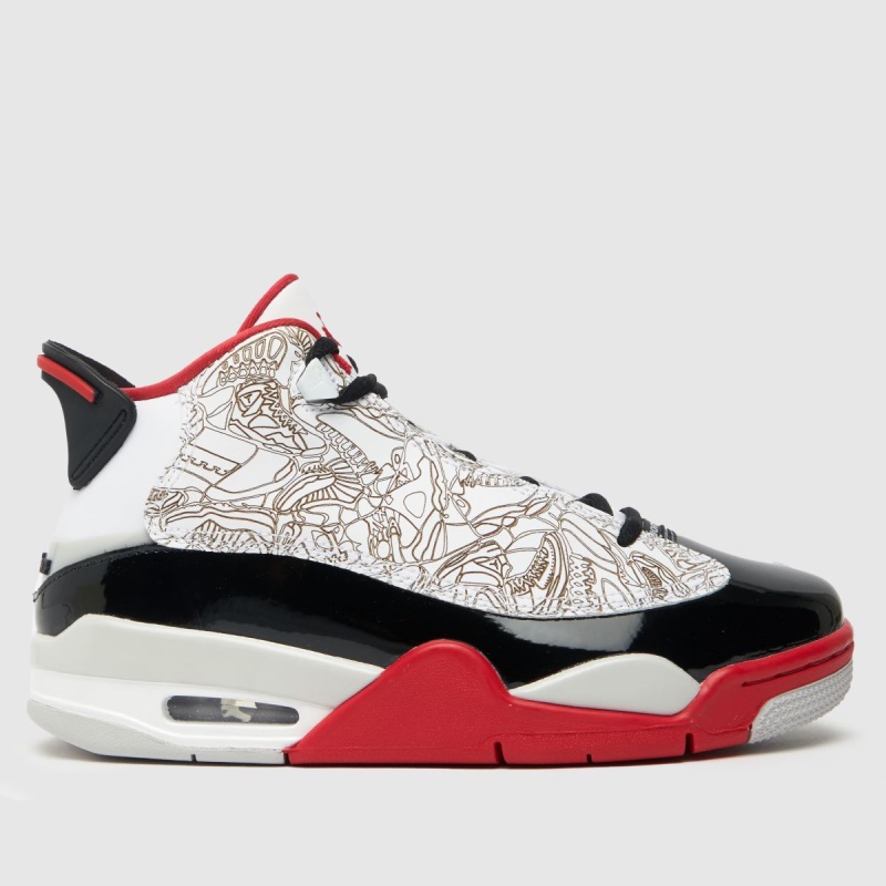 Dr.martens Botas Blanco-rojo Nike Jordan Air Jordan Dub Zero Juvenil Entrenadores