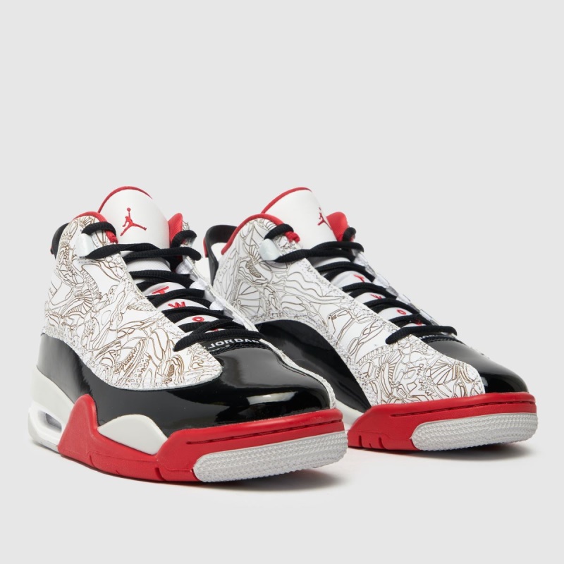 Dr.martens Botas Blanco-rojo Nike Jordan Air Jordan Dub Zero Juvenil Entrenadores