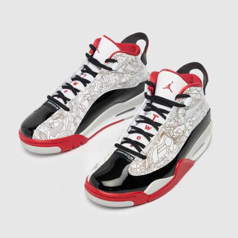 Dr.martens Botas Blanco-rojo Nike Jordan Air Jordan Dub Zero Juvenil Entrenadores