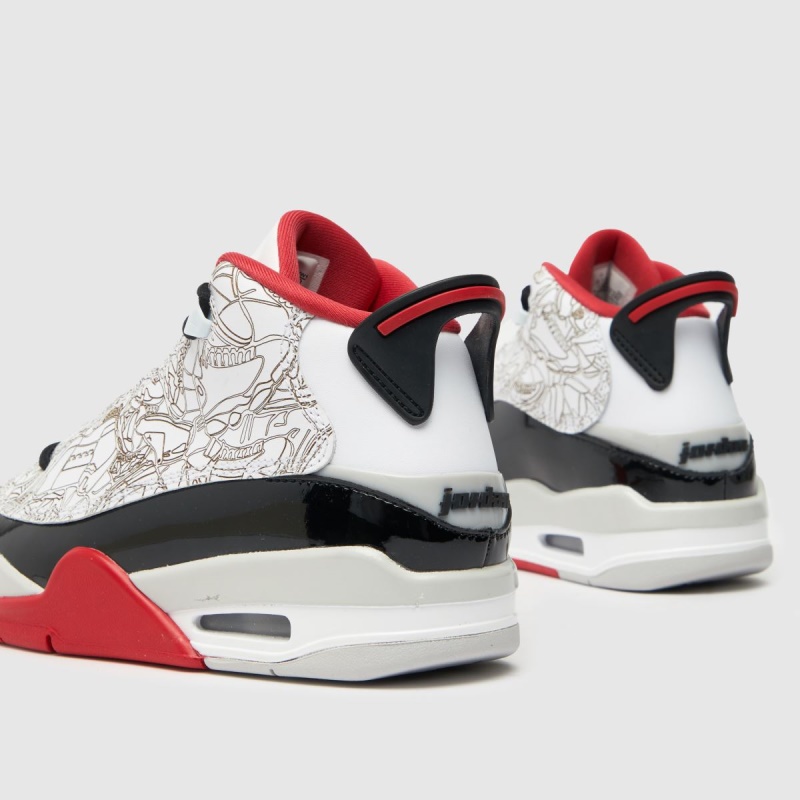 Dr.martens Botas Blanco-rojo Nike Jordan Air Jordan Dub Zero Juvenil Entrenadores