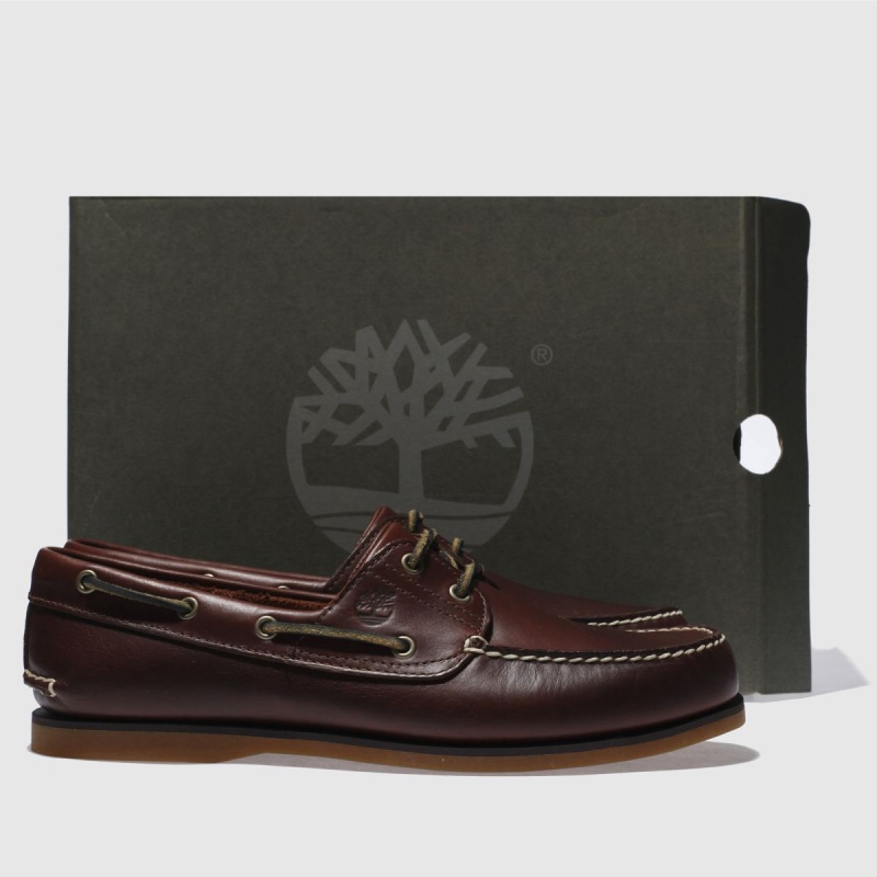 Timberland Classic 2 Ojo Zapatos De Barco Dr.martens Botas Marrón