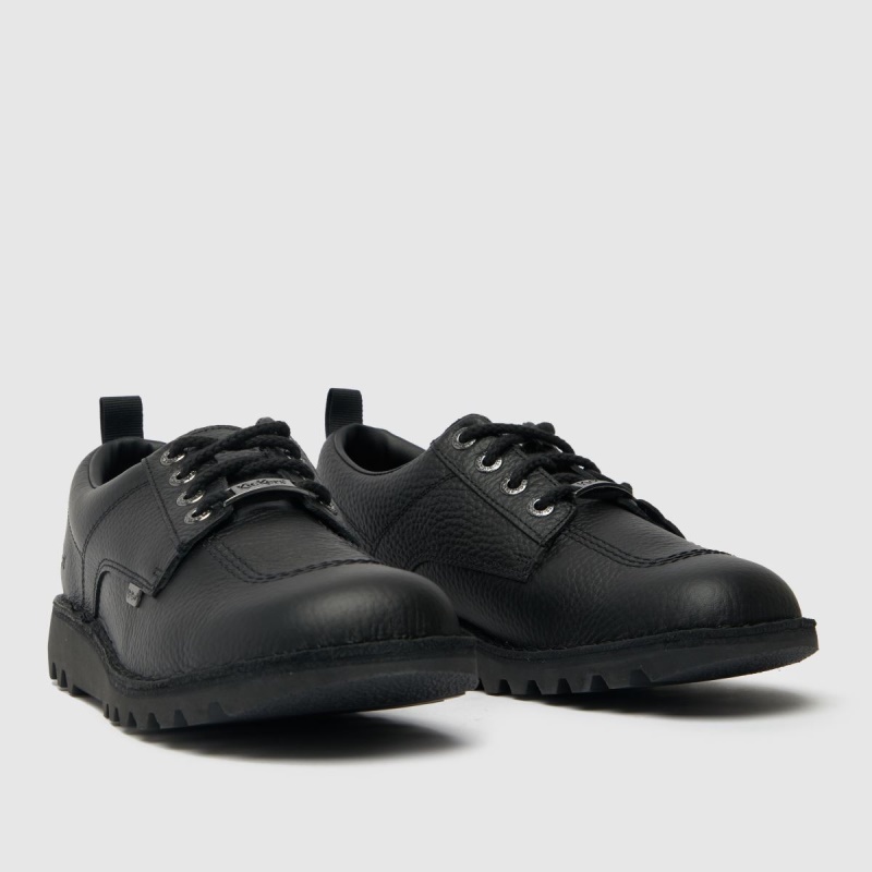 Dr.martens Botas Negras Kickers Kick Lo Tumble Zapatos