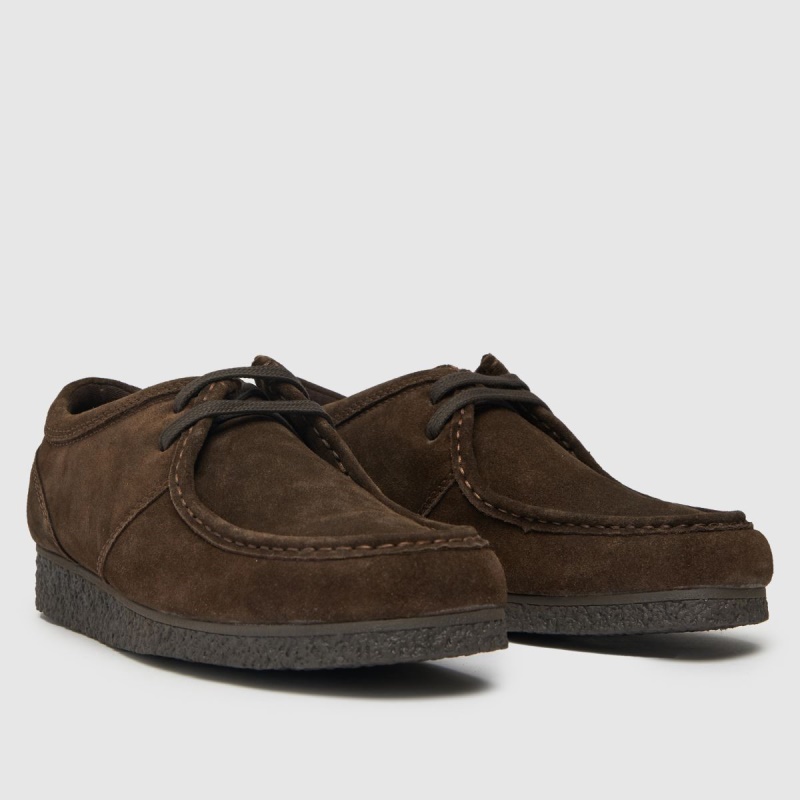 Marrón Dr.martens Botas Schuh Phoenix Wallabe Zapatos