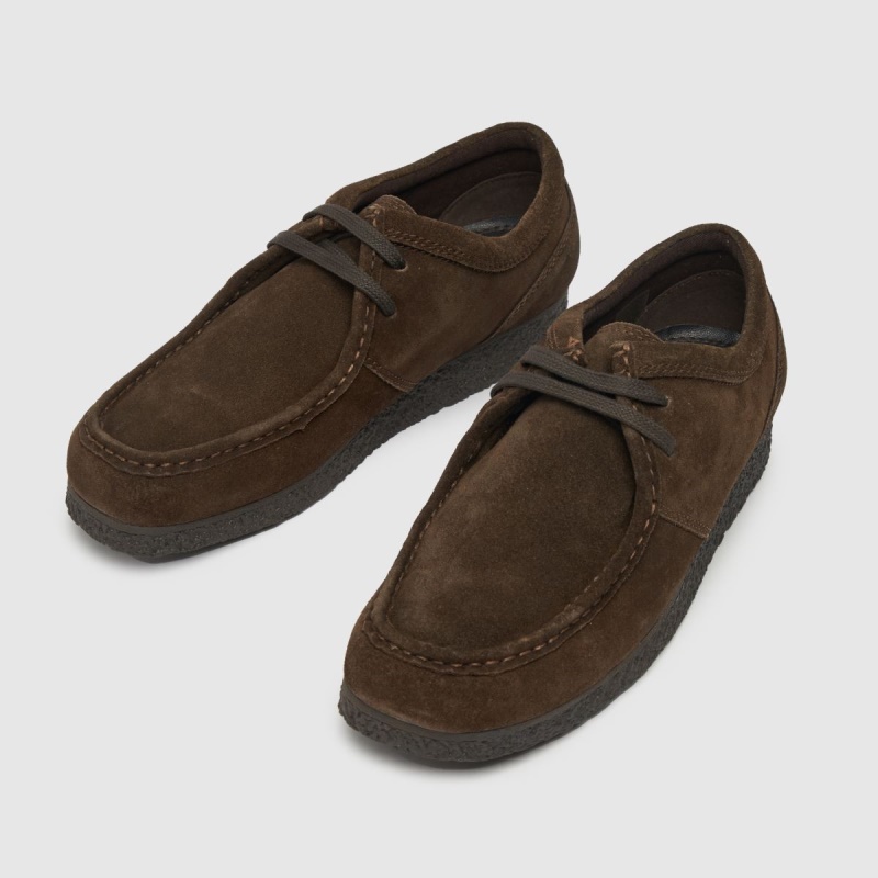 Marrón Dr.martens Botas Schuh Phoenix Wallabe Zapatos