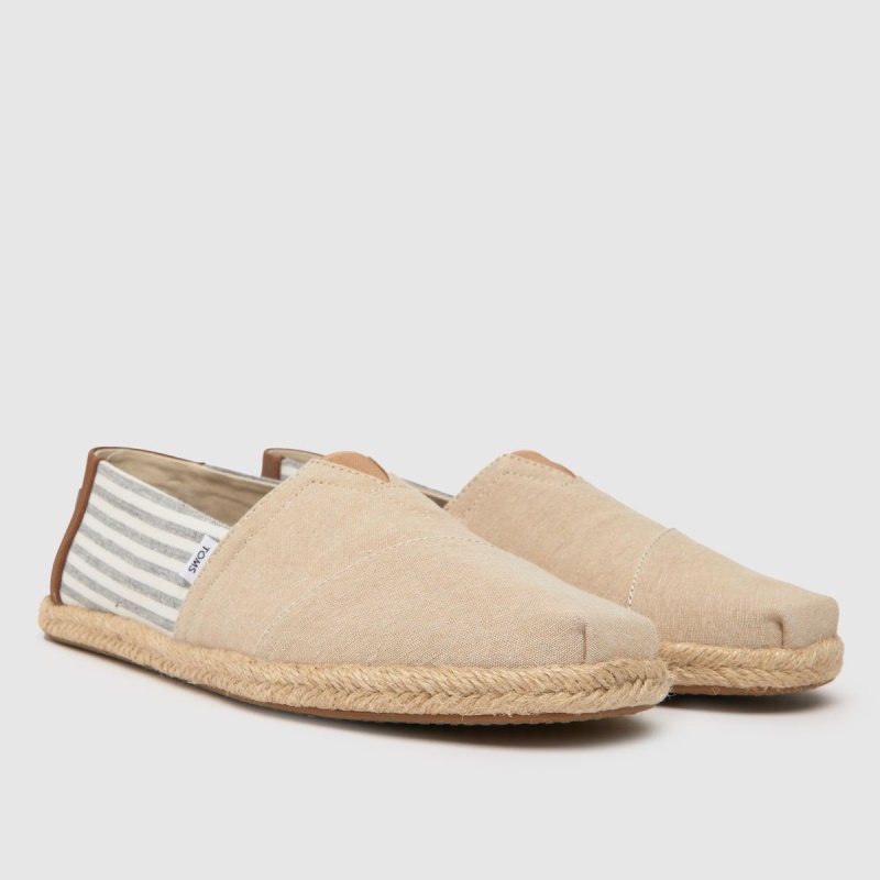 Toms Alpargata Rope Vegan Shoes Dr.martens Botas Tan