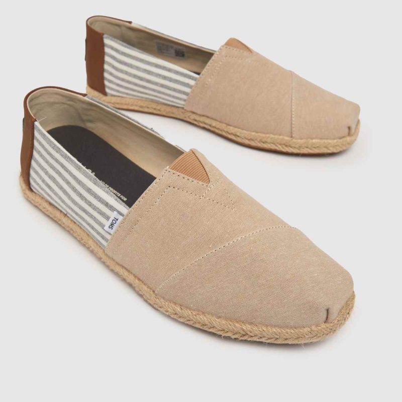 Toms Alpargata Rope Vegan Shoes Dr.martens Botas Tan