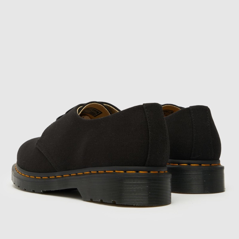 Negro Dr.martens Botas Dr Martens 1461 Zapatos De 3 Ojos