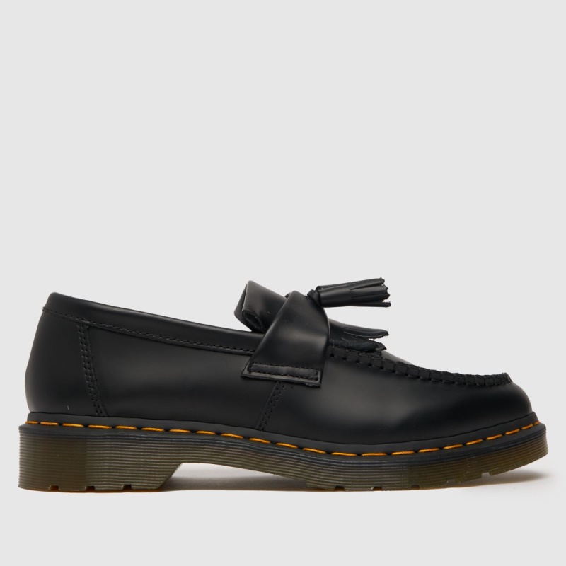 Negro Dr.martens Botas Dr Martens Adrian Mocasines Zapatos