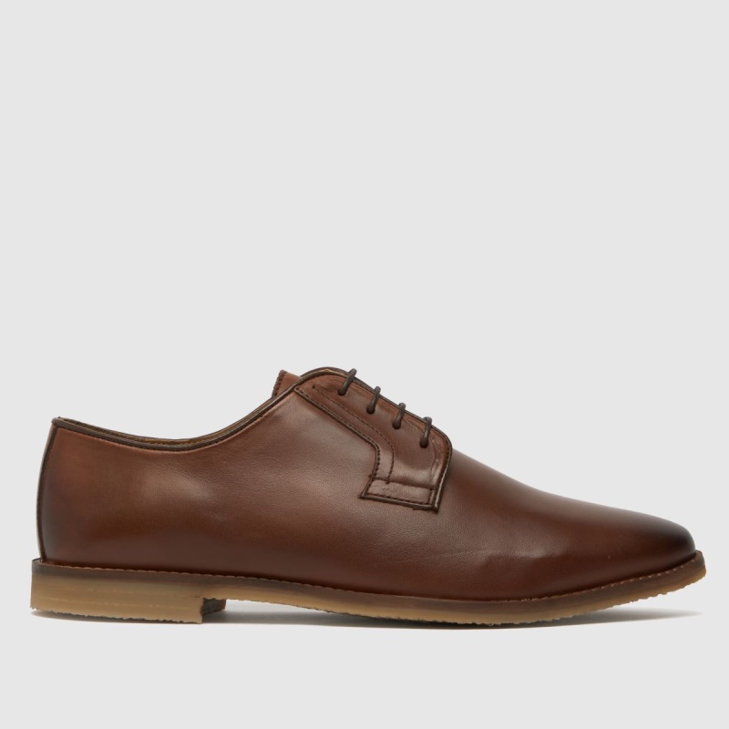 Marrón Schuh Riley Cuero Casual Zapatos Derby Dr.martens Botas