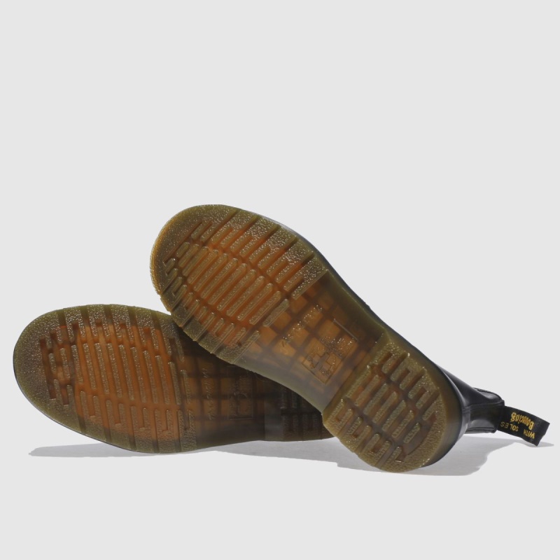 Negro Dr Martens 1460 Botas Con 8 Ojales Dr.martens Botas