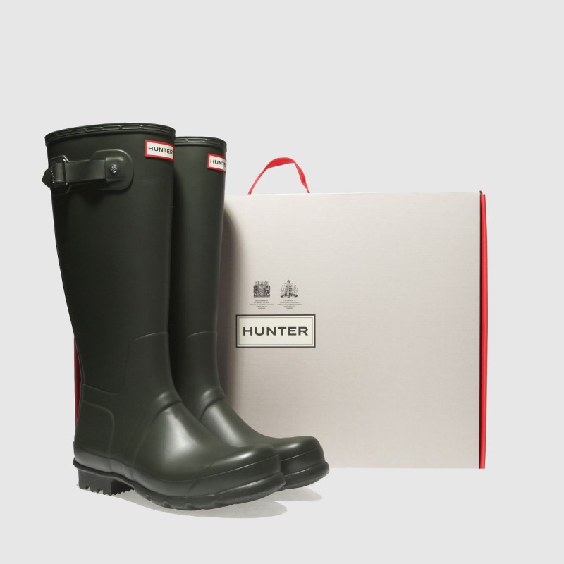 Hunter Botas Altas Originales Caqui Dr.martens Botas