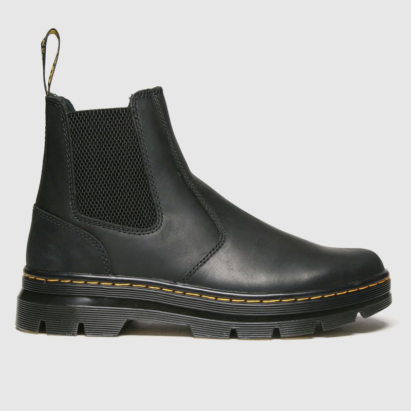 Negro Dr Martens Embury Botas Chelsea Dr.martens Botas