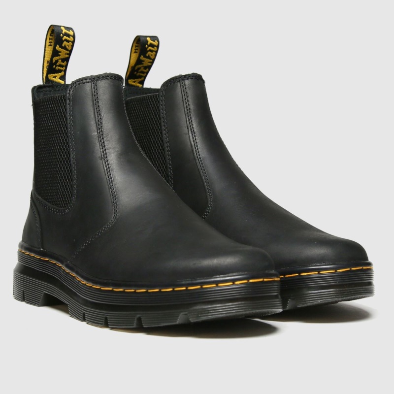 Negro Dr Martens Embury Botas Chelsea Dr.martens Botas