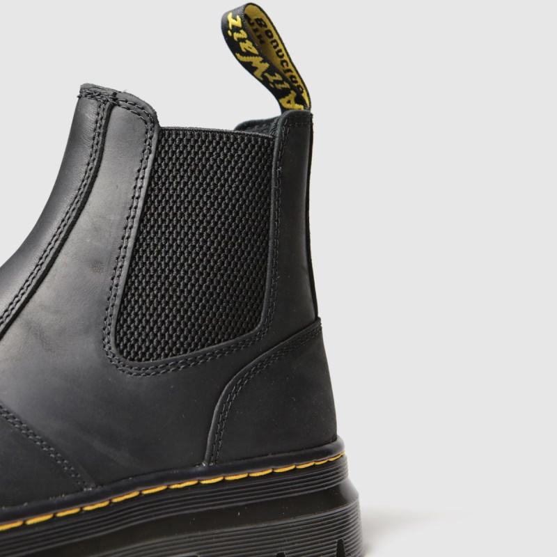 Negro Dr Martens Embury Botas Chelsea Dr.martens Botas